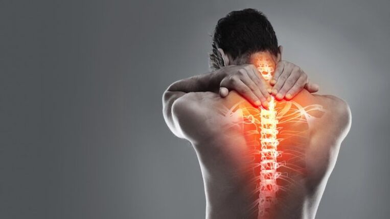 Neuralgia causes pain in the scapula area
