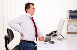 Sedentary work, the risk of suffering from osteochondrosis is higher