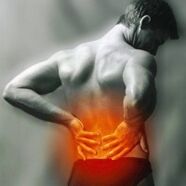 How to get rid of back pain with plaster