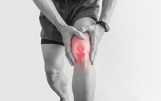 Man's joint pain